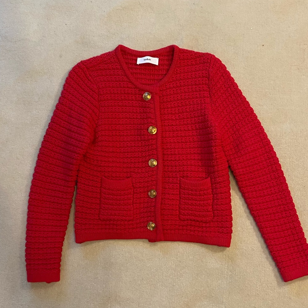 ba&sh Women’s Gaspard Round Neck Cardigan